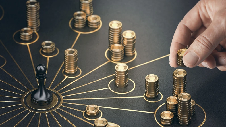 Concept of multiplying sources of revenue.