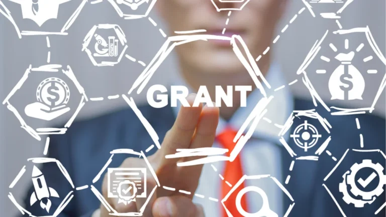 Concept of grant. Business Education Science Grants.