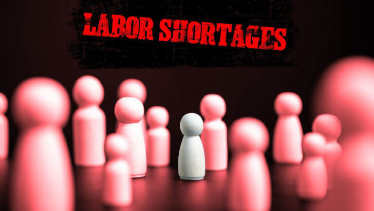 Labor shortage, Job and employment shortage, Concept of lack of labor
